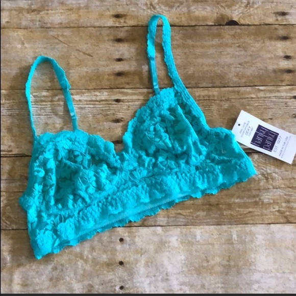 turquoise bralette